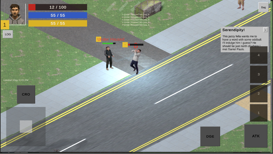 GBH England — gameplay screenshot